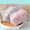 Blumen Make-up Tasche Große Kapazität Organizer Mit Reißverschluss Für Reisen Und Zuhause
