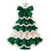 Beginner Christmas Kit W/ Crochet Hooks Needles Christmas Craft Kit Trees Bow Pearl Embellishment Craft Kit for Beginner