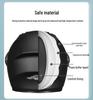 Men’s Anti-Fog Winter Motorcycle Helmet - Full Coverage, Warm, Electric Car Compatible