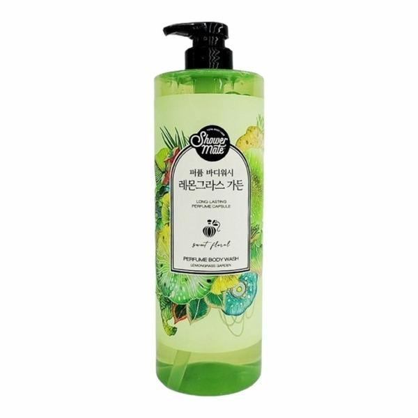 Large Capacity Shower Mate Lemongrass Perfume Body Wash (WCC8744) Perfume Body Wash 1L
