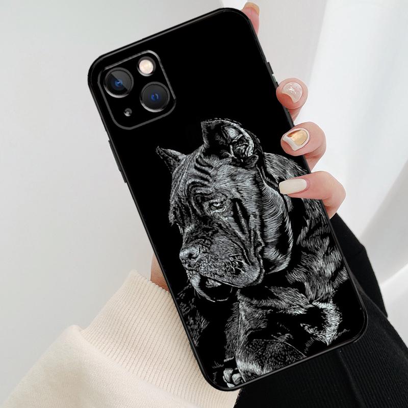 Cane Corso Italian Mastiff Phone Case For iPhone 17 Pro Max 16 15 11 13 12 14 Pro Max Mini 15 16 Plus 16e 17 Air Cover
