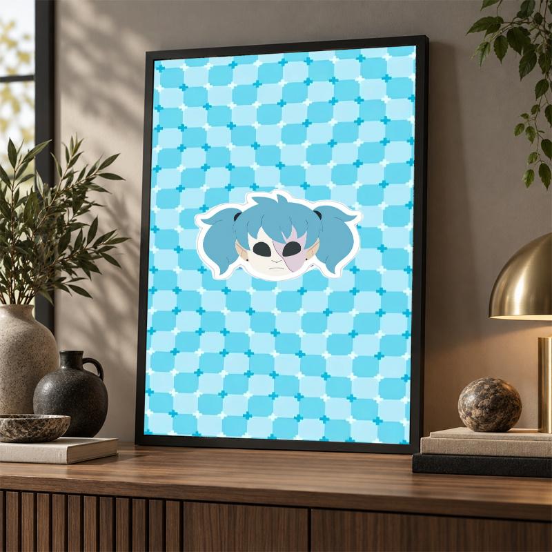 Sally Face Diamond Painting Kit 5D Full Drill DIY Diamond Mosaic Wall Art Home Decor
