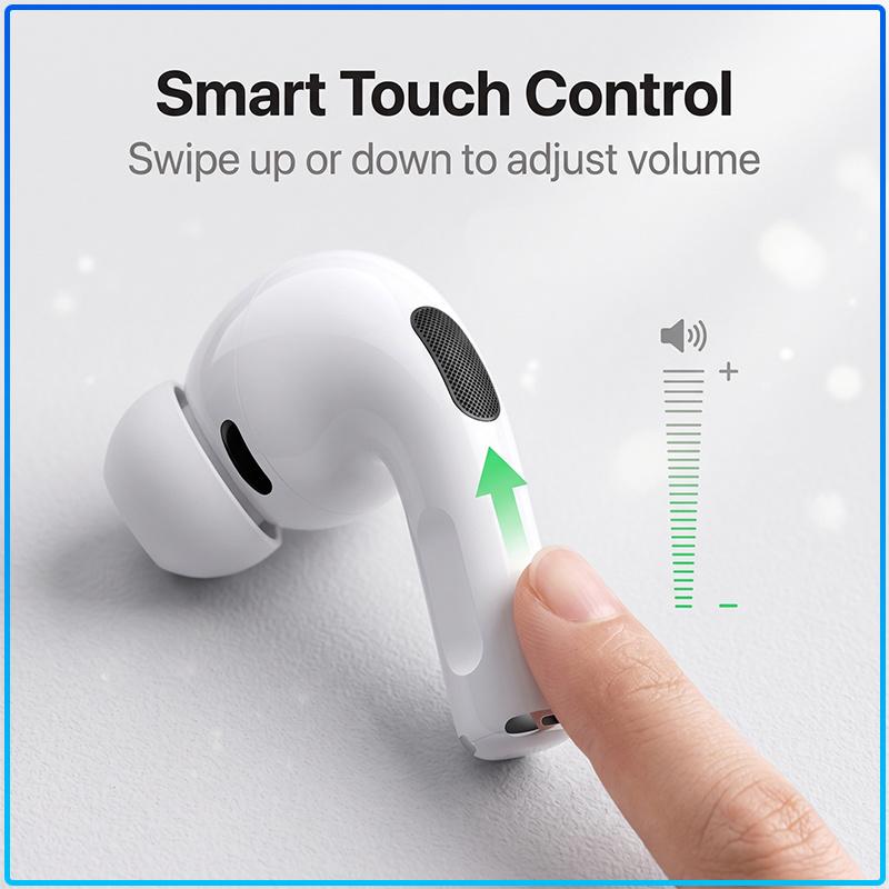 1:1 Pro 3rd TWS True Wireless Bluetooth Earbuds Crystal Clear Sound Clear Calls Up To 30H Long Playtime In-ear Headphones For iOS Android