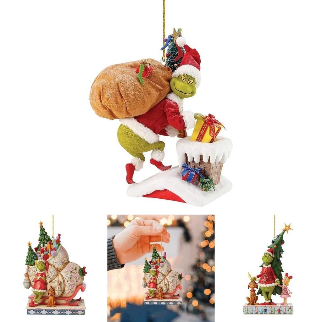 Grinch Christmas Trees Ornaments Xmas Home Decor Pendant Gift
