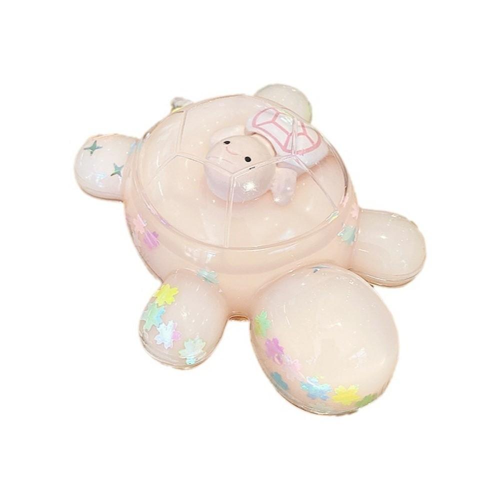 Creative Cartoon Turtle Toy Flash Flowing Sand Miniature Tortoise Statue Tabletop Ornaments