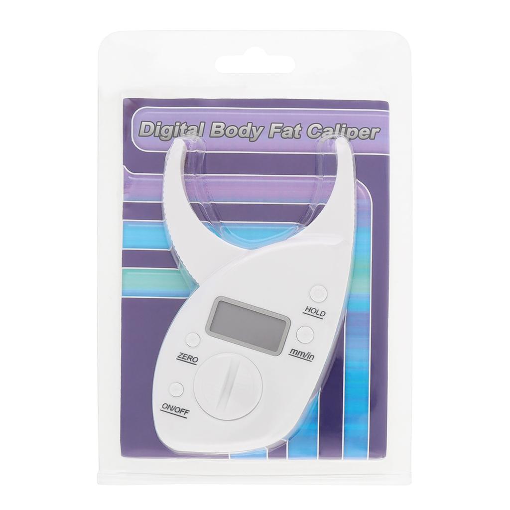 Portable Digital Body Fat Caliper Heavy Duty Professional Fitness Measurement