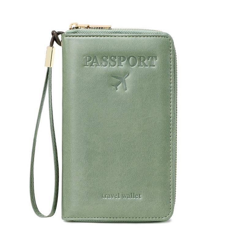 2024 Diebstahlsichere RFID Reisepass- und Dokumentenorganisator Geldbörse