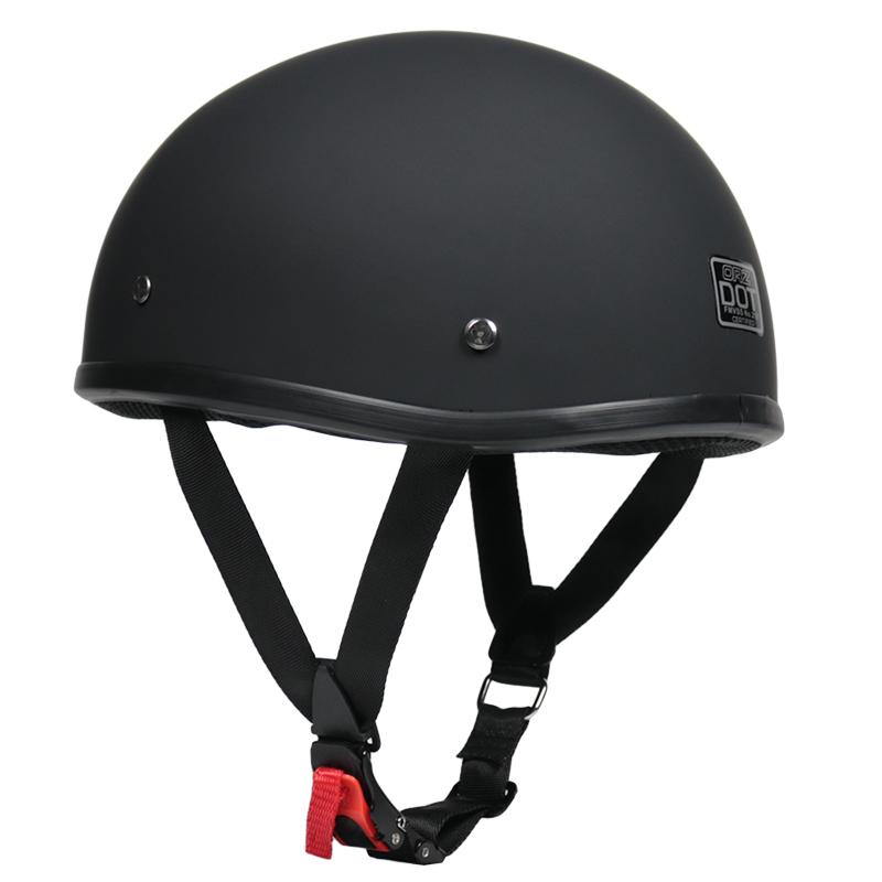 DOT Certification Retro Motorcycle Helmet Half Face Moto Helmet Scooter Vintage Biker Motorbike Moto Helmet