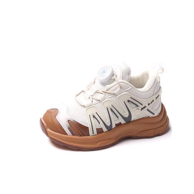 New spring and autumn mesh shoes for boys and girls, Korean-style children's sneakers, girls' dad shoes, breathable, fashionable, and casual