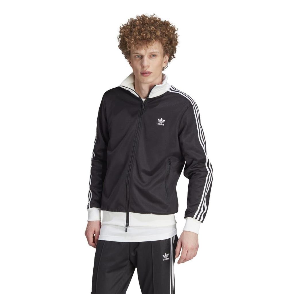 Adidas Classics Beckenbauer Track Top 05 [Adidas Originals] Originals/Adicolor (Jersey) Black/White J/L