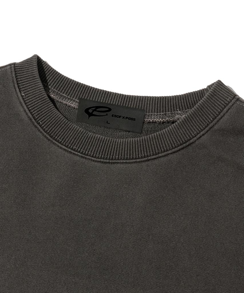 ESCAPEFROM Escf Rodeo Print Pigment Sweatshirt Charcoal
