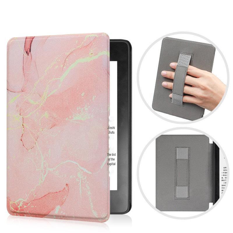 

«Шкіряний захисний чохол Multicolor Kindle 2024 для електронного пристрою для читання електронних книг 11-го покоління» Painted Handheld 6 inch