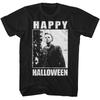 Halloween - Happy - American Classics - Black Adult Short Sleeve T-Shirt