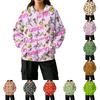 Women's Casual Christmas Print Pullover Hoodie with and Pockets