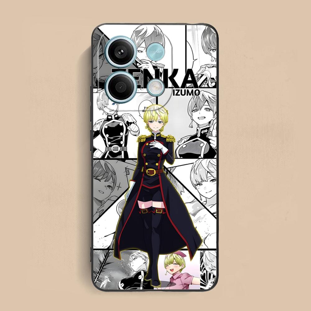 Mato Seihei No Slave Tenka Izumo Phone Case for Xiaomi Redmi 14 13 12 A5 3 2 1 C Plus 4G 5G Colour Printing Cover Luxury Pretty