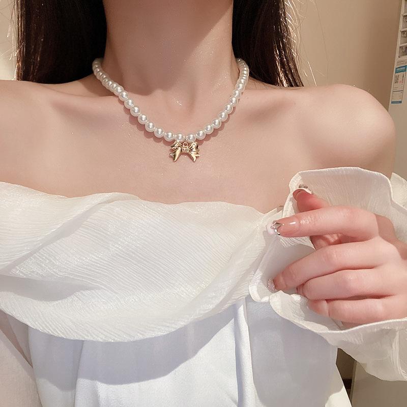 

Французское роскошное колье для женщин, нишевое и универсальное, цепочка на ключицу, модный темперамент, высококлассные аксессуары, подарок на День святого Валентина