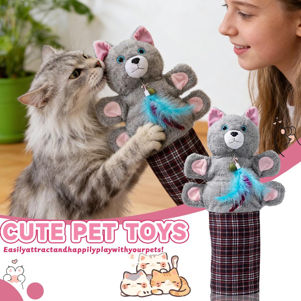 Žaislai, Imtynių pirštinė, Imtynių lėlė, Rankinės lėlės su tvirtu paminkštinimu saugiems ir smagiems interaktyviems žaislams vaikams ir šunims