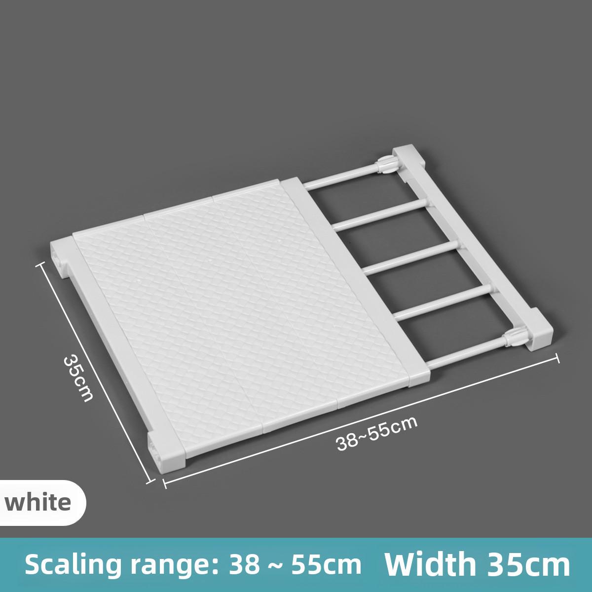 Неклеящаяся полка для хранения перегородок в гардеробе и тумба для обуви 2139₽