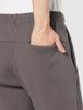 Long Pants Descente Half Gauge Tapered Pants Stretch UV Protection Training Running GY M [Move Sports] S.F.TECH (UPF50+) (DMMWJG21)
