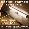 Motion Sensor LED Indoor Rechargeable Night Light for USB Warm White Natural Light Color Set of 4 [CHALMERS] Hallways, Light, (3 Switching),