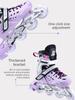 Adjustable Size Hard Shell Ice Skates for Adults and Women, Roller Skates for Boys and Students, Beginner Set for Ice Skating and Roller Skating