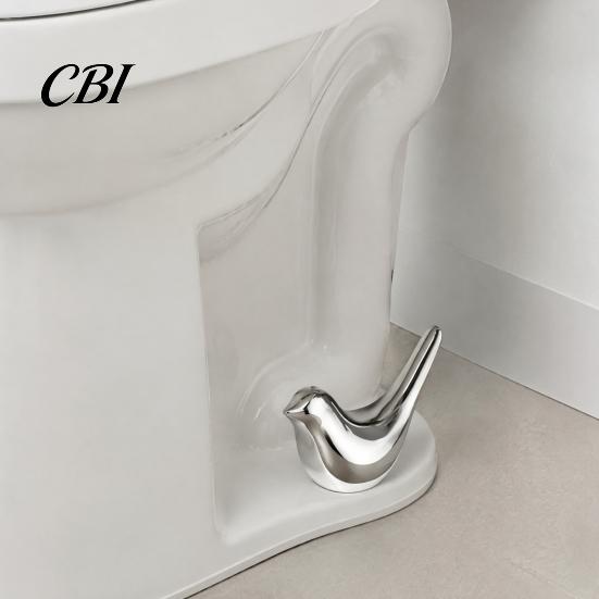 Dekoratives Keramik-Toiletten-Zubehör 2 Stück Vogel-Schraubenabdeckungen, Bolzenkappen, Moderner Anti-Rutsch-Abdeckungsstil Universell passende Kappen für die Renovierung von Heim-Badezimmern