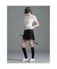 BEANPOLE GOLF [B_Under] Women'S Ribbed Mix Short Sleeve Pullover - White