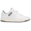C201 Leather Low Top Skateboard Shoes Women's White CR954-VKN