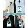 Accuprints Pack Of 5 Oval Round Reel Id Card Holder, Id Badge Reel Clip On Card Holders (5 Units, Black)