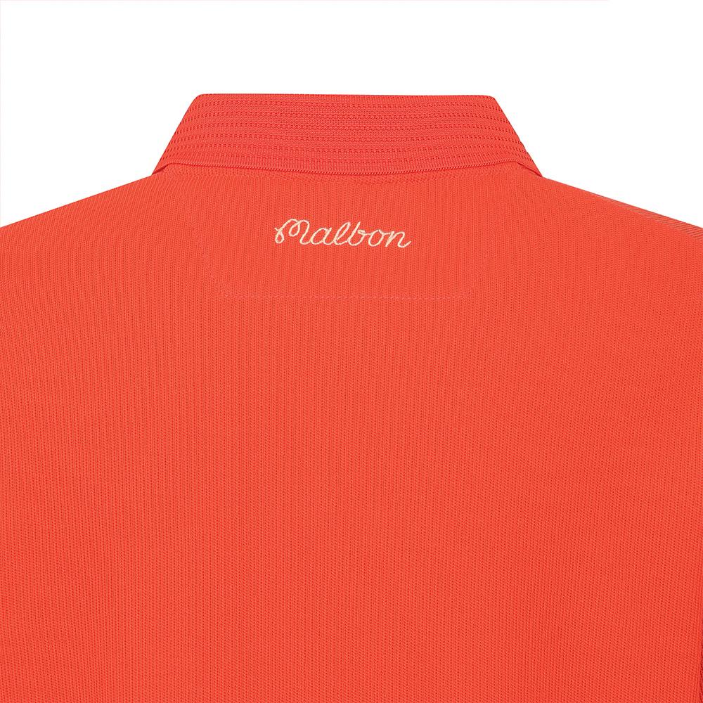 MALBON GOLF M Premium Cotton Daily Fit Polo Red (Woman)