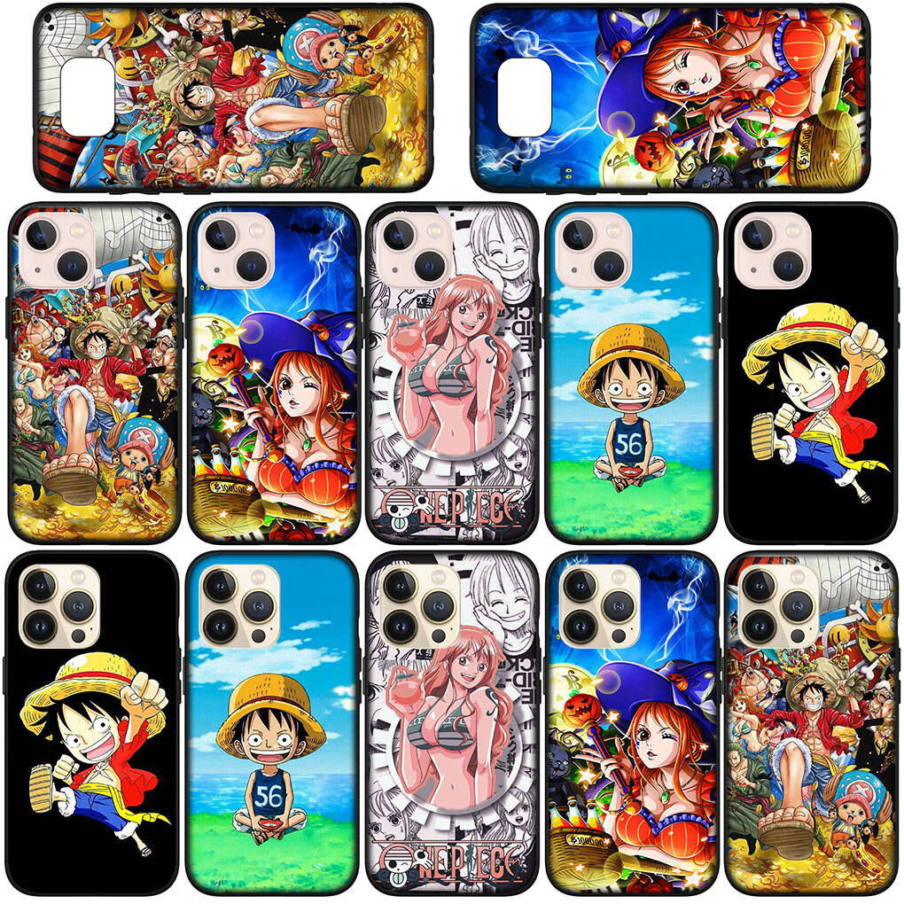 for Samsung Galaxy S25 S24 S23 Ultra FE Plus A17 A37 A57 A56 A55 A06 A16 A15 A36 A26 A35 A05 A25 A54 A34 Phone Case Anime Nami One Piece Luffy Cover