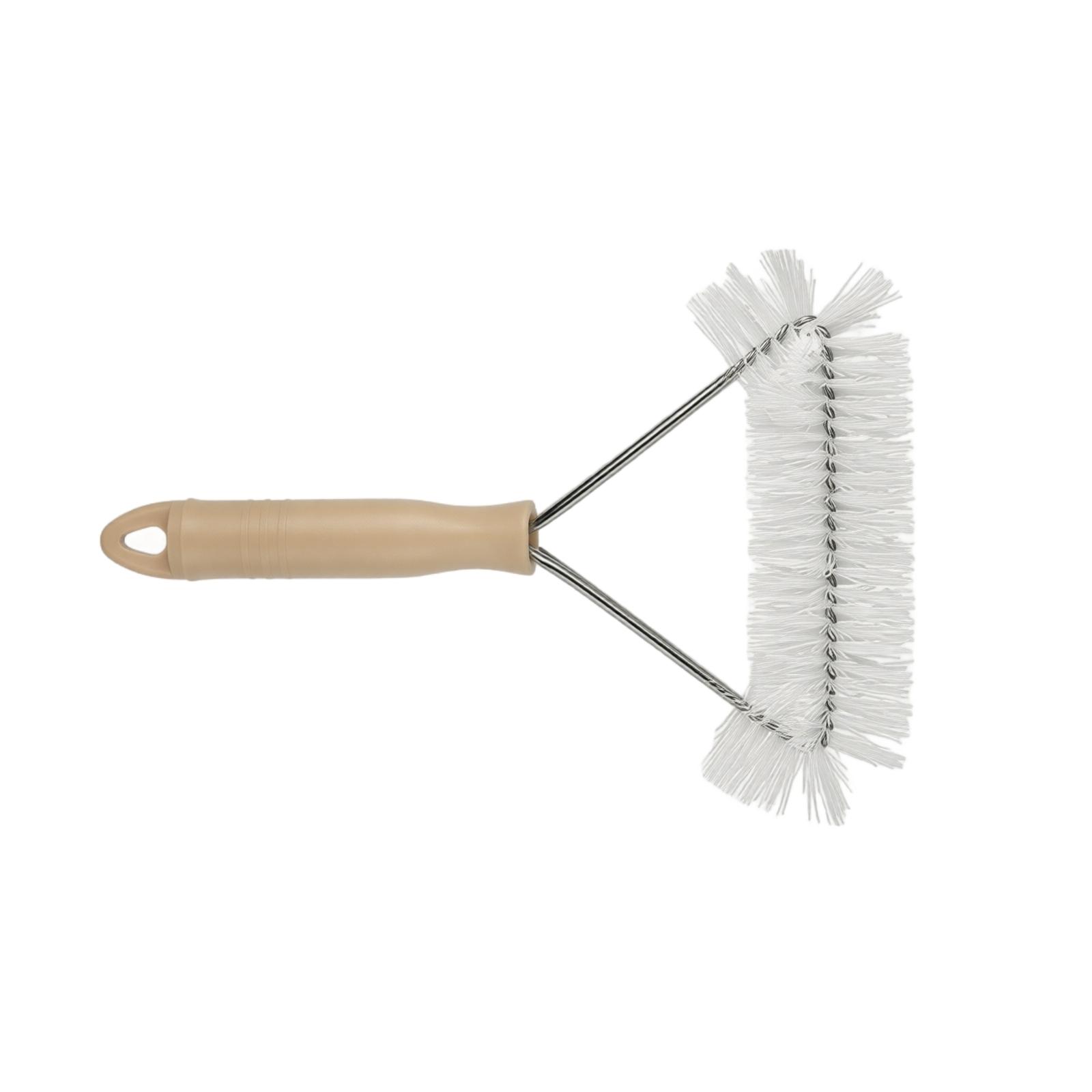 

Window Screen Cleaning Brush with Durable Bristles and Ergonomic Handle for Household Window and Screen Maintenance Cleaning Tool One Size белый