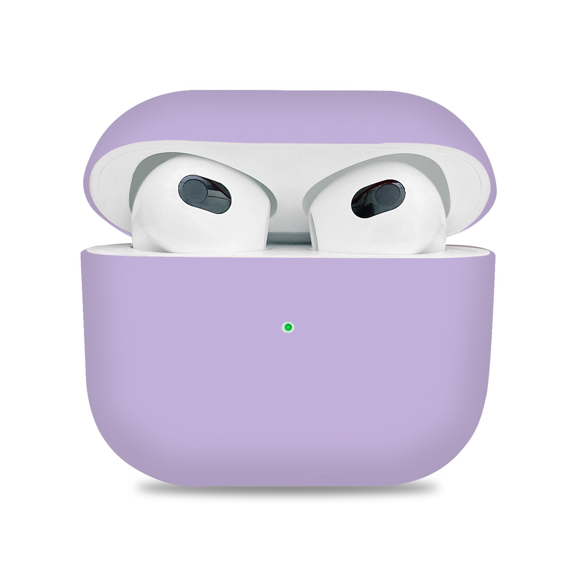 Однотонный силиконовый защитный чехол для AirPods 3 2021 года AirPods 3