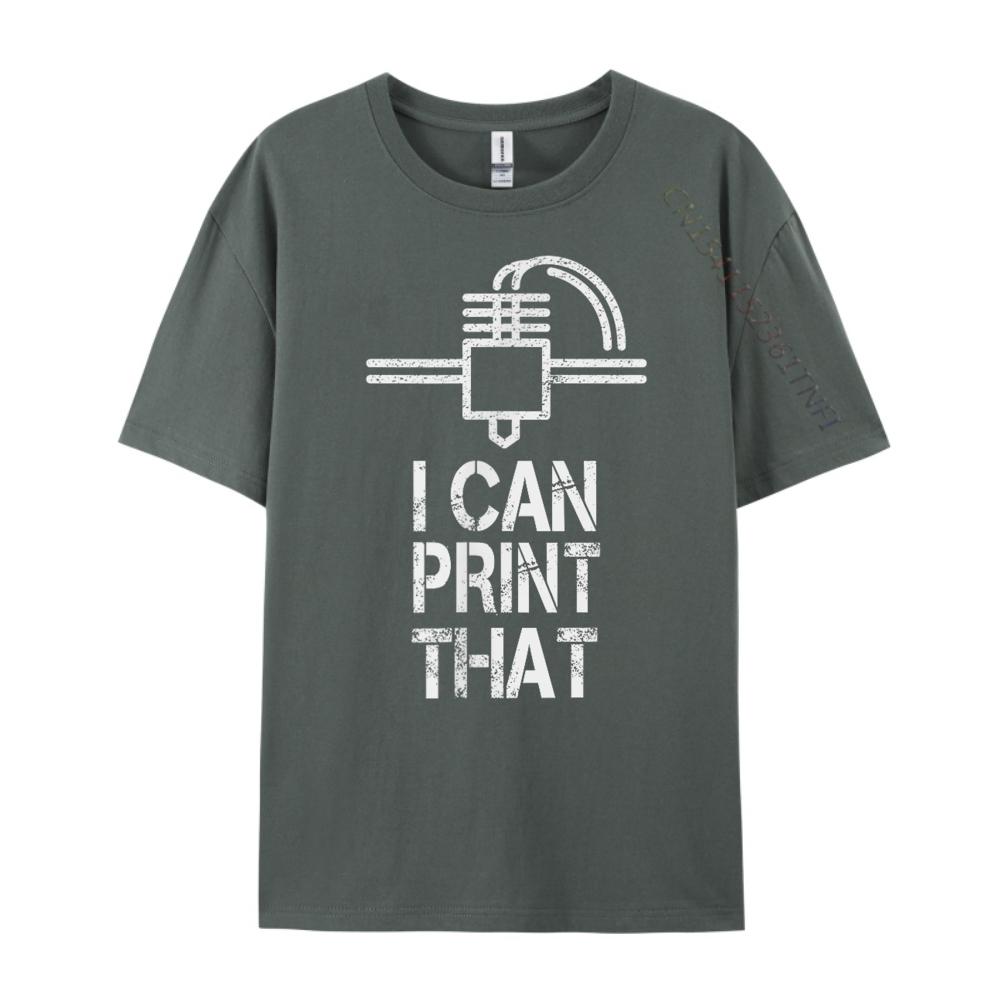 Funny 3d Printer Machine Fun Geek Computer Science It Fashion T Shirt Men Printed TShirt Graphic Tee Shirt