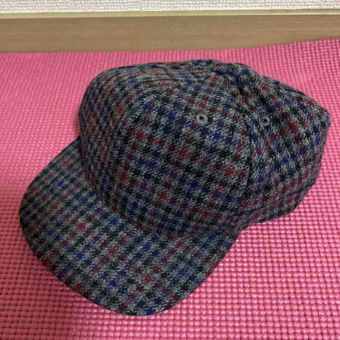 

[USED] SUPREME Check Wool Cap 14AW