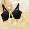 Large Size Bra for Women Sexy with Steel Rims Adjustable Shoulder Straps Lace Front Button Bra
