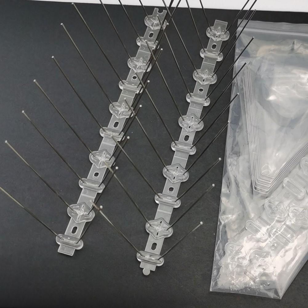 High Quality Birds Spikes Deterrent Cover 1/4/12pcs Adapter