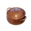 ChineseStyle Copper Pot Domed Lid Handmade