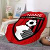 Custom Name "CAN CH Emblem Design" blanket for Couch & Bed, Plush Cozy Fuzzy Blanket Super Soft & Warm Blankets for Fall and Winter. 0908251