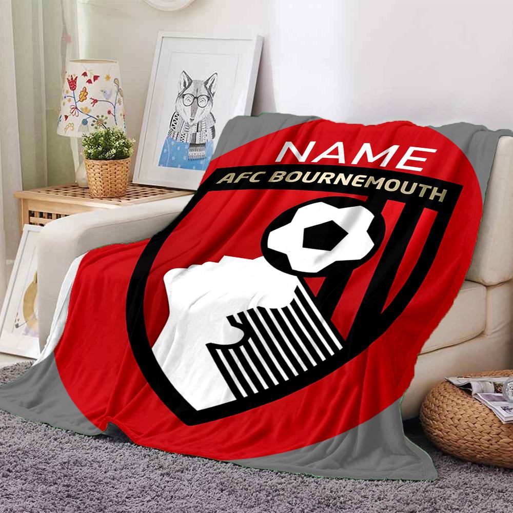 Custom Name "CAN CH Emblem Design" blanket for Couch & Bed, Plush Cozy Fuzzy Blanket Super Soft & Warm Blankets for Fall and Winter. 0908251