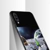Silikonowe etui na telefon do Samsung Galaxy A50 A70 A10 A20e A30 A40 A20s A10s A10e A80 A90 A60 A30s Pokrowiec Shell Ziemia Księżyc Planeta