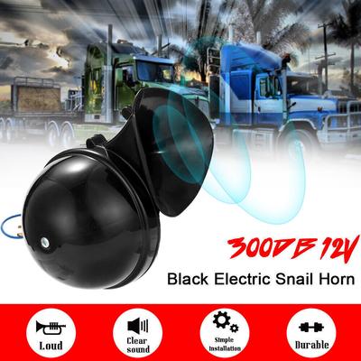 Klaxon à air électrique puissant 300 dB 12 V pour voiture, moto, camion, bateau