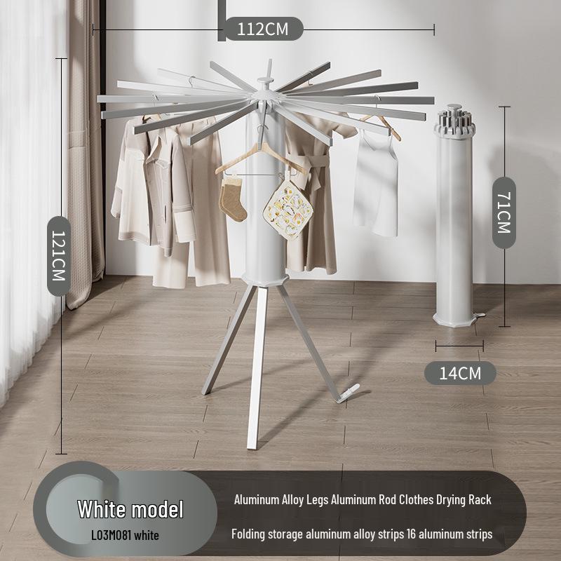 Foldable Octopus Clothes Drying Rack & Hanger for Indoor/Outdoor Use