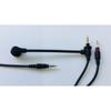 Cable with flexible microphone for TAGO STUDIO T3-03 (black)