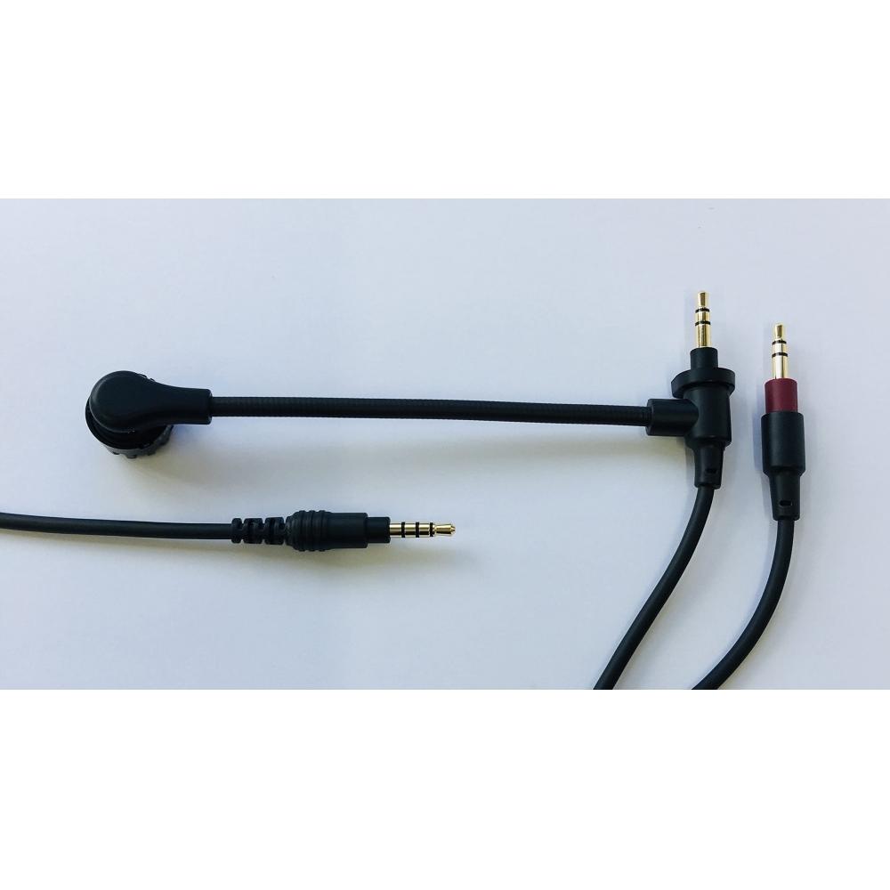Cable with flexible microphone for TAGO STUDIO T3-03 (black)