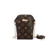 Fashion Women Small Round Pu Crossbody Bag With Zipper Closure For Casual Use