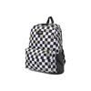 Vans Zaino unisex in poliestere a stampa integrale a scacchi bianchi e neri, grande capacità, per coppia, studente, collaborazione X SpongeBob VN0A5KHQQ7Y