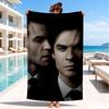 Damon Salvatore Romantik Strandtuch, Super Weiche Mikrofaser, Perfektes Geschenk für Sie/Ihn, Geburtstag, für Pool, Strand, Reisen, Dekoration Strandparty