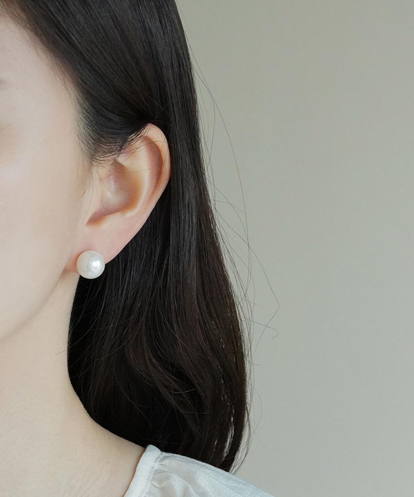 Alleun 10K 14K Imitation Pearl Earrings Mother Of The Bride Hanbok
