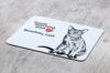 Bombay - mouse pad with print, personalized cat pad, unique gadget for an office worker from the Art-Dog brand
